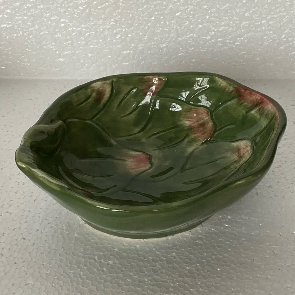 Williams Sonoma Jardin Potager Set Of 4 Hand Painted Vegetable Dipping Bowls